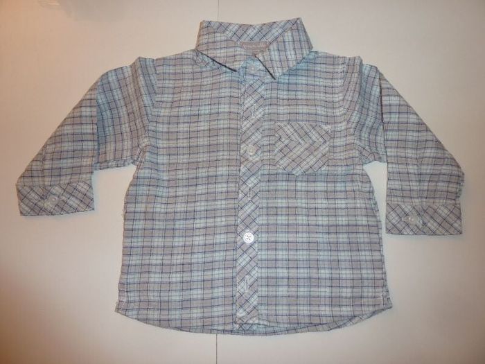 CHEMISE GRAIN DE BLE GARCON 6 MOIS