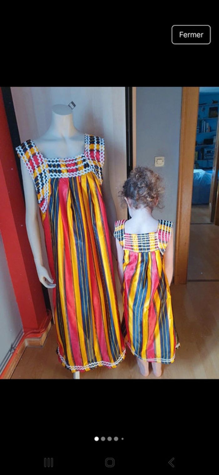 Robes 👗 mère/filles - photo numéro 2