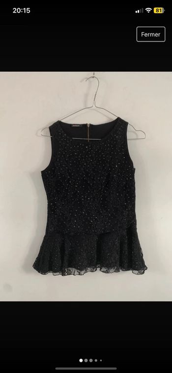 Blouse sans manches Morgan