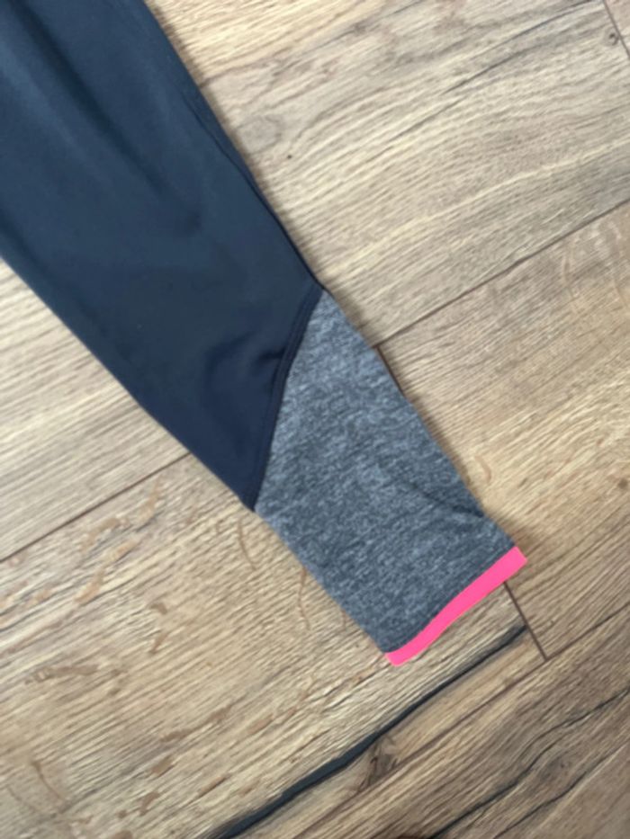 Legging Domyos gris et rose - photo numéro 4