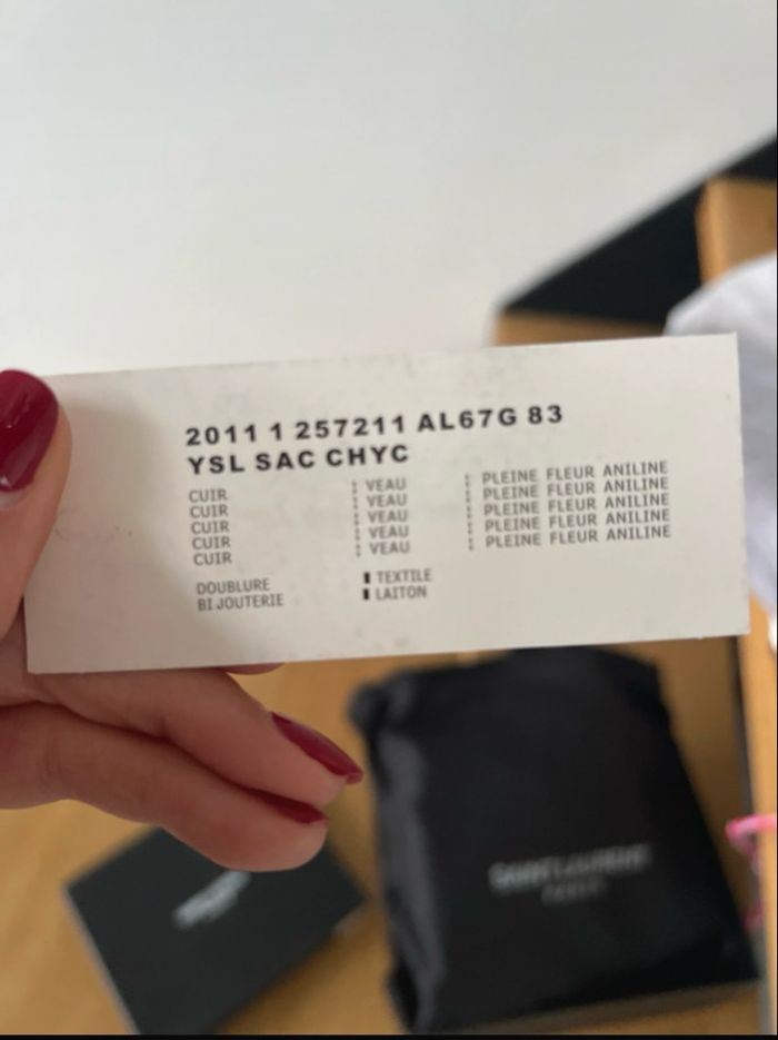 Sac YSL - photo numéro 8