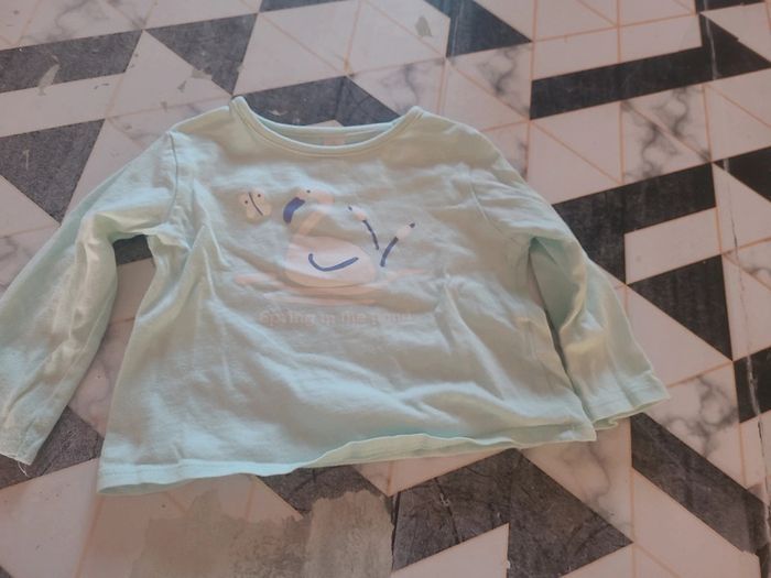 Haut manches longues fille 6 mois