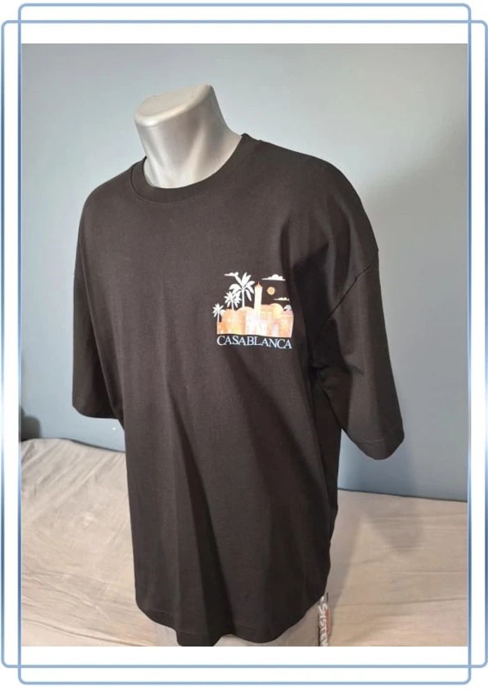 tee shirt imprime plus eighteen / noir homme xl / brodé (525) - photo numéro 4