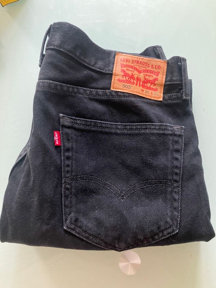 Jeans droit levis 505 femme