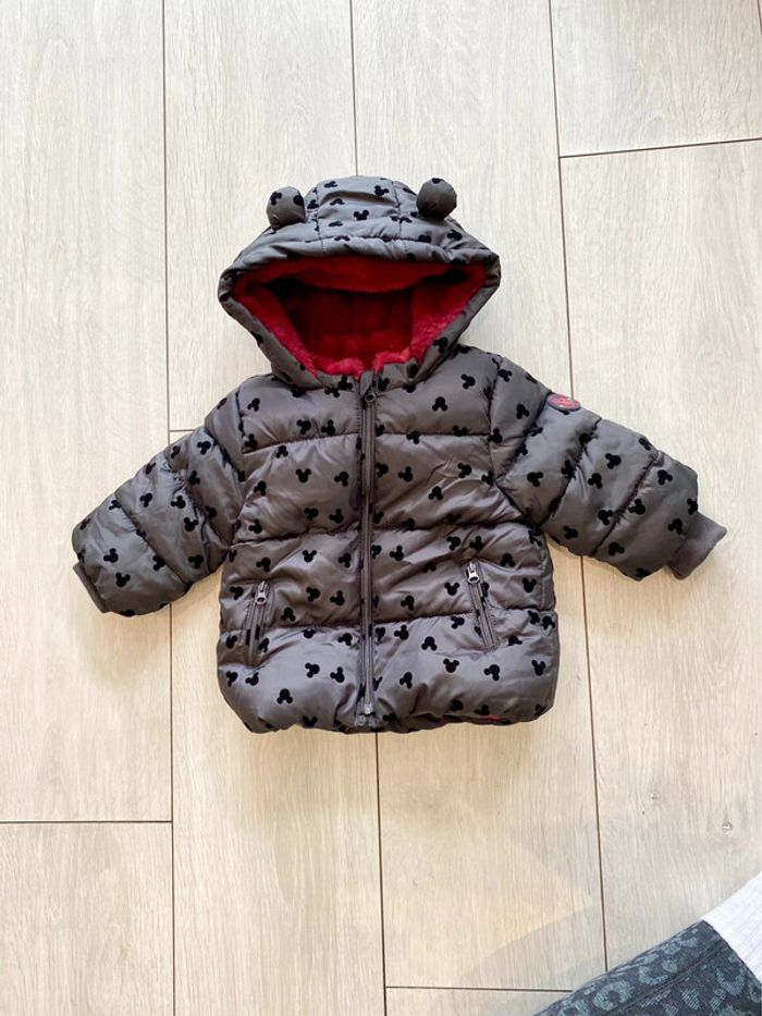 Manteau Minnie Mickey Disney 6 mois neuf Kiabi
