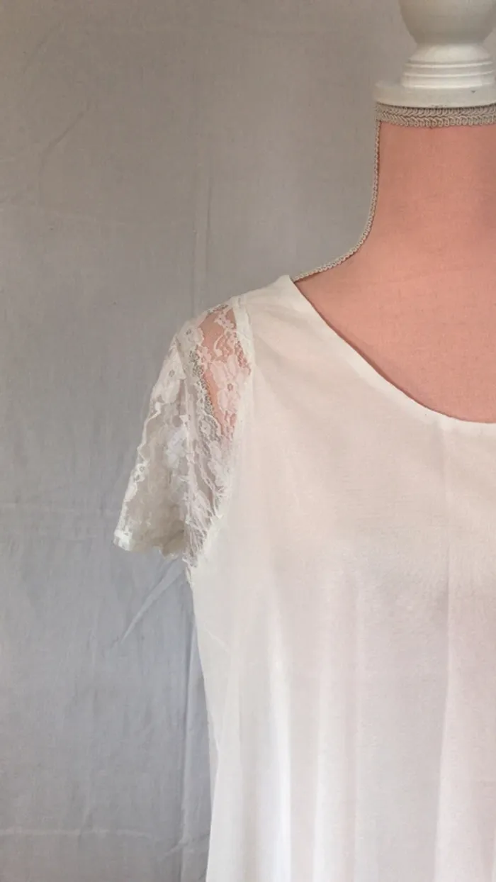 Tee shirt blanc - photo numéro 2