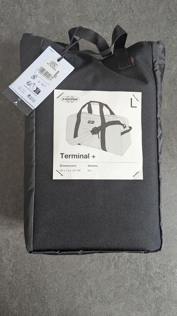 Eastpak Terminal, Sac de voyage, 38 x 75 x 34 cm, 96 L - Black