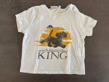 T-shirt blanc Le Roi Lion Kiabi