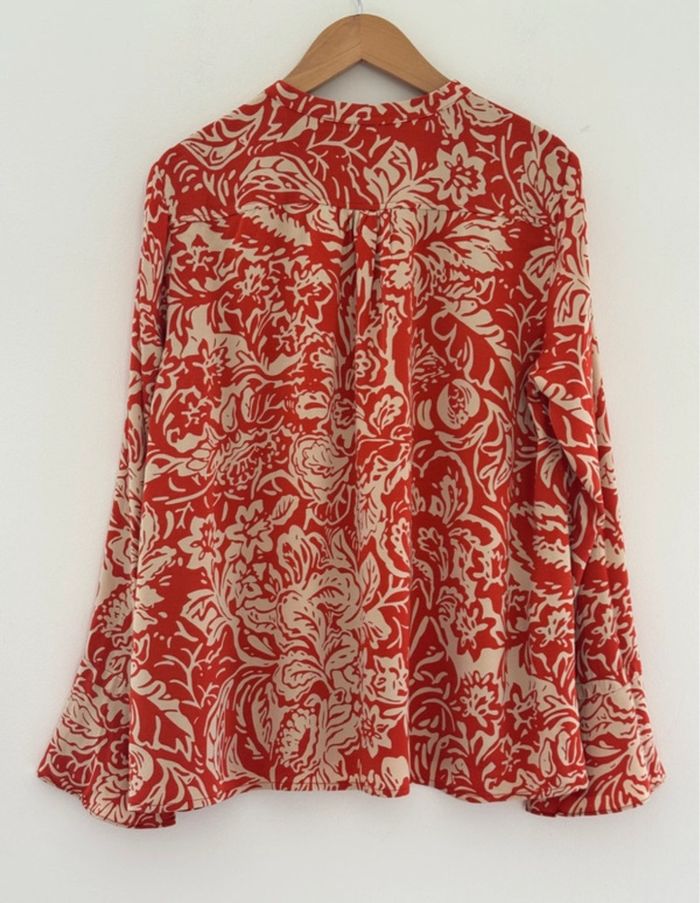 Blouse Comptoir des Cotonniers femme 40 crêpe satin viscose - photo numéro 2