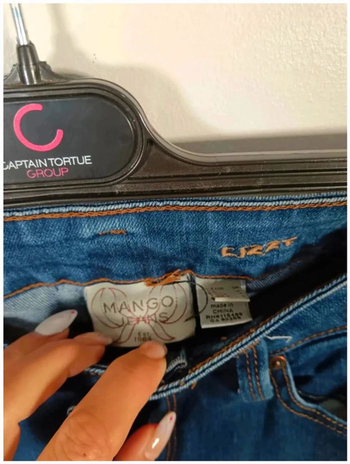 C9 jeans marine Mango 38 - photo numéro 3