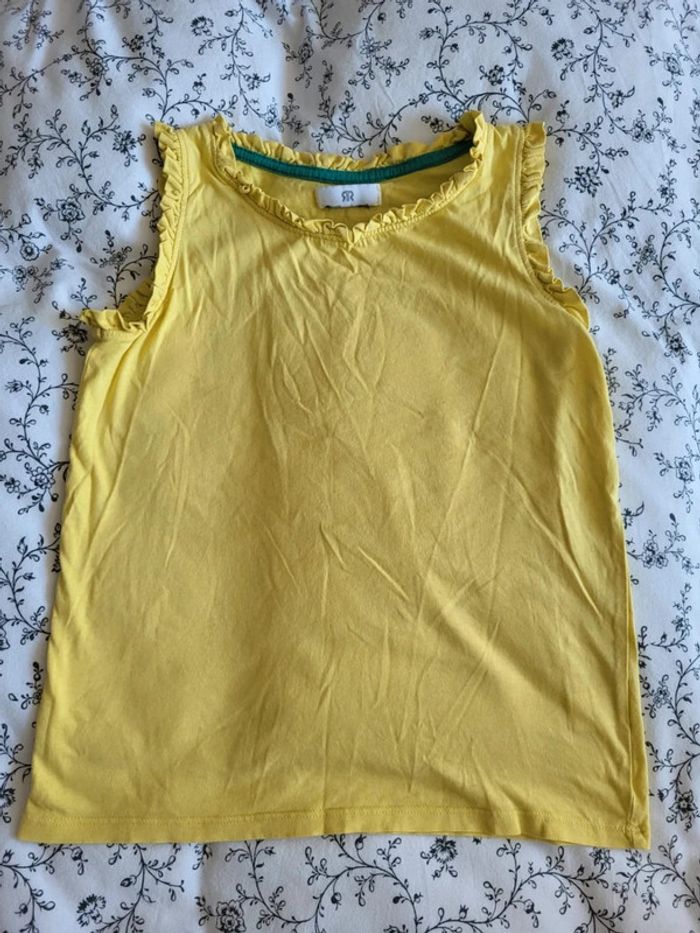 Débardeur jaune 12 ans La redoute