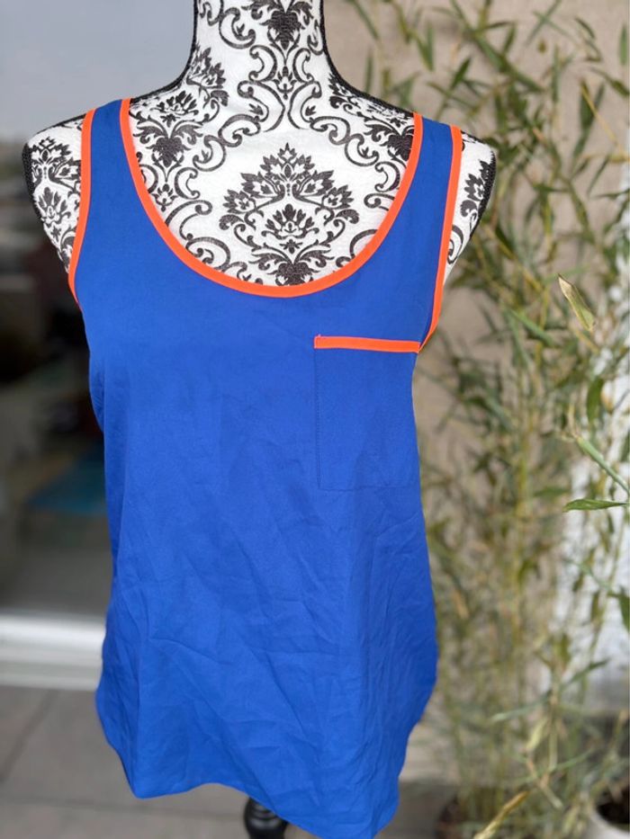 Jolie débardeur asos bleu électrique, taille s (taille36) - photo numéro 2