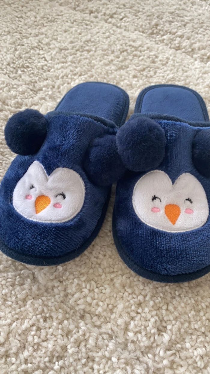 Pantoufle marine pointure 31