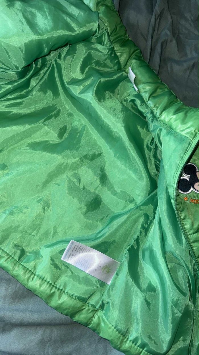 Veste verte proche du neuf Disney Mickey 6 mois - photo numéro 7
