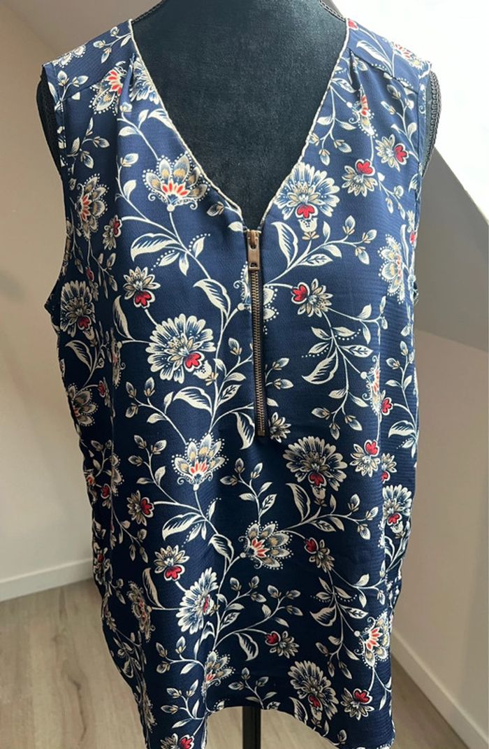 Blouse fleurie