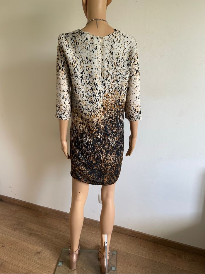 Robe imprimée à manches courtes Zara taille S jamais portée - photo numéro 6