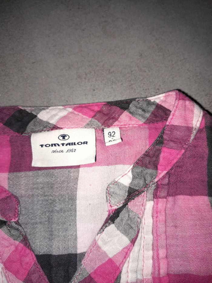 Tunique rose fushuia taille 92 98 - photo numéro 2