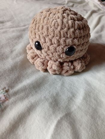 Doudou Pieuvre au crochet