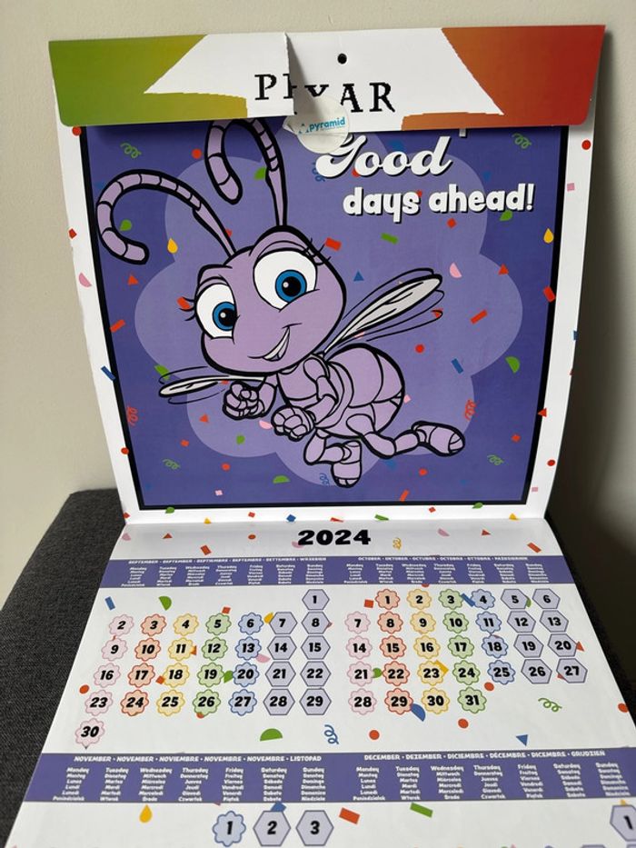 📆Calendrier 2025 - Disney Pixar - jamais utilisé - photo numéro 14