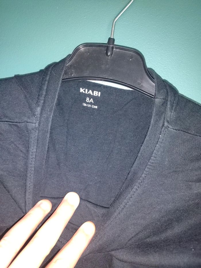 T-shirt uni noir - photo numéro 2