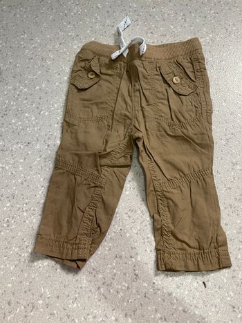 Pantalon marron/beige