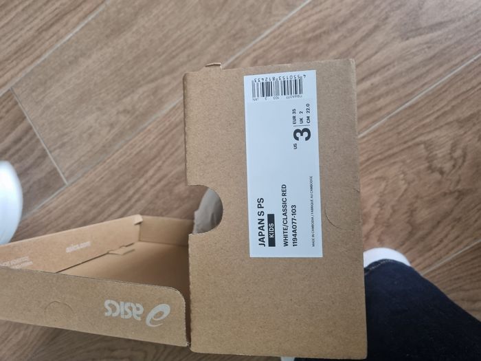 Asics neuve japan s ps taille 35 - photo numéro 2