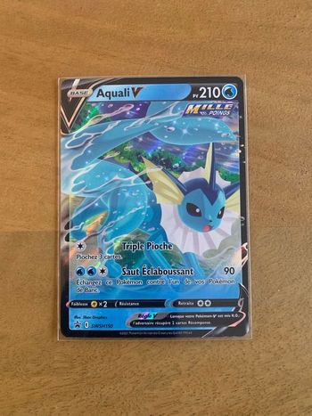 Carte Pokemon Aquali SWSH150