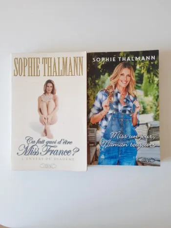 lot livres sophie Thalmann miss france