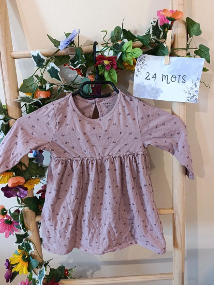 Robe légère manche longue 24mois - photo numéro 2