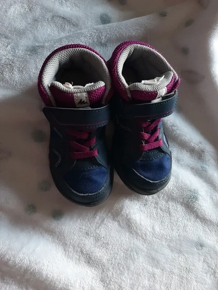Chaussures de marche - randonnée queshua  décathlon fille 25 - photo numéro 3