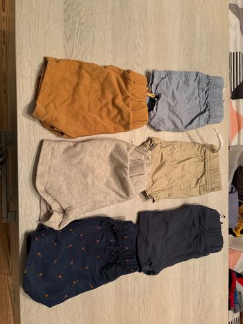 Lot 6 short taille 80