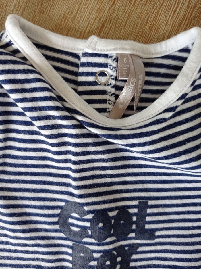 Lot de 2 tee-shirts 6 mois - photo numéro 3