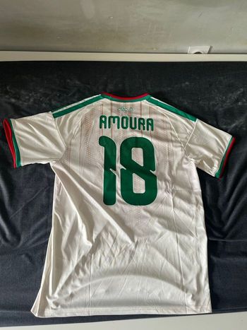 Maillot Algérie domicile 2026 🇩🇿 Amoura n°18 – Taille XL