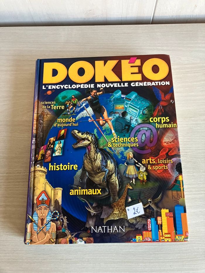 Livre enfant "Dokéo – L’encyclopédie nouvelle génération – dès 9 ans