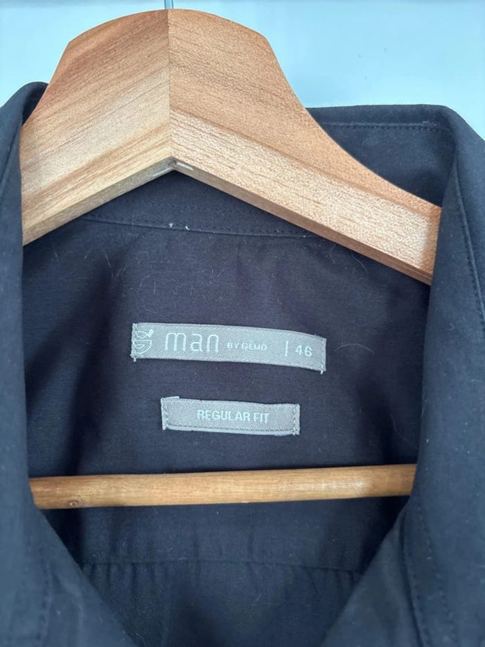 Chemise noire Gemo taille 46/XL - photo numéro 2