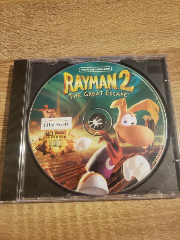 Jeu pc Rayman 2