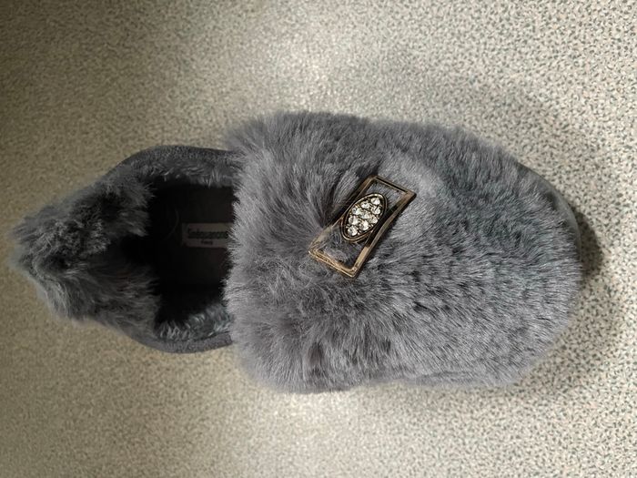 Chaussons fourré femme - photo numéro 3