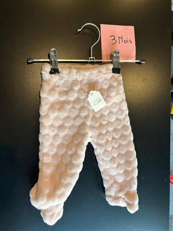 Pantalon rose pale doux