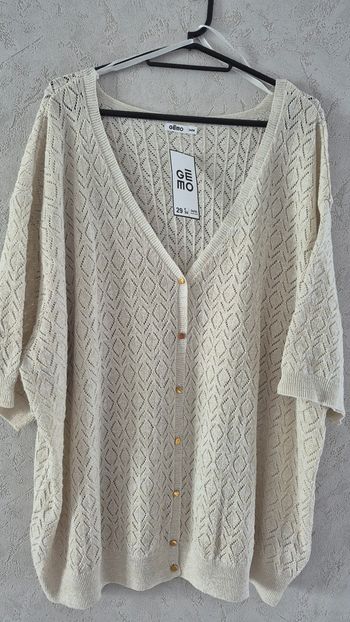 Cardigan"Gémo" taille 54/56
