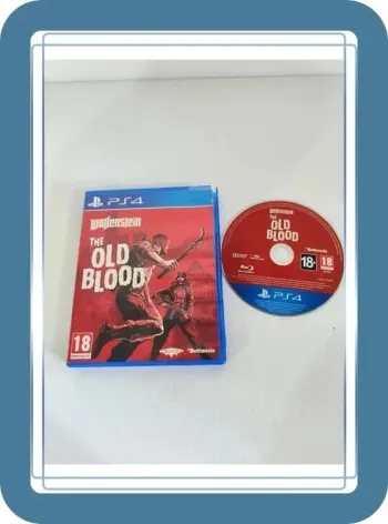 Ps4, Wolfenstein the old blood, très bon état mais jacket abimée