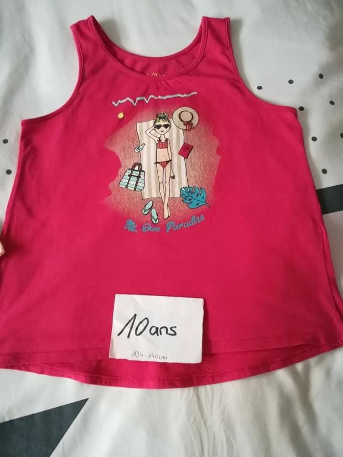 Lot 10 pièces fille taille 10 ans - photo numéro 3