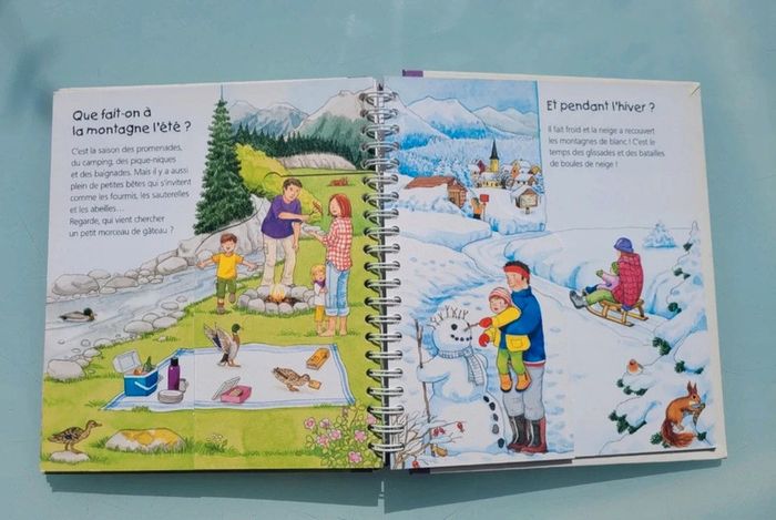 Livre animé à volets Les P'tits Juniors : 🏔 La Montagne  🏞 - photo numéro 9