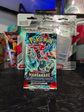 Booster Pokémon Mascarade Crépusculaire Scellé neuf