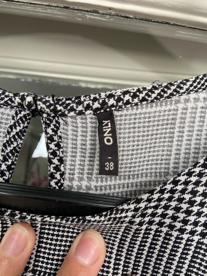 Blouse motif nid de poule - photo numéro 2