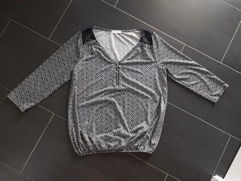 Haut zippé manches 3/4