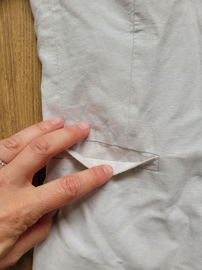 Veste habillée lin - photo numéro 4