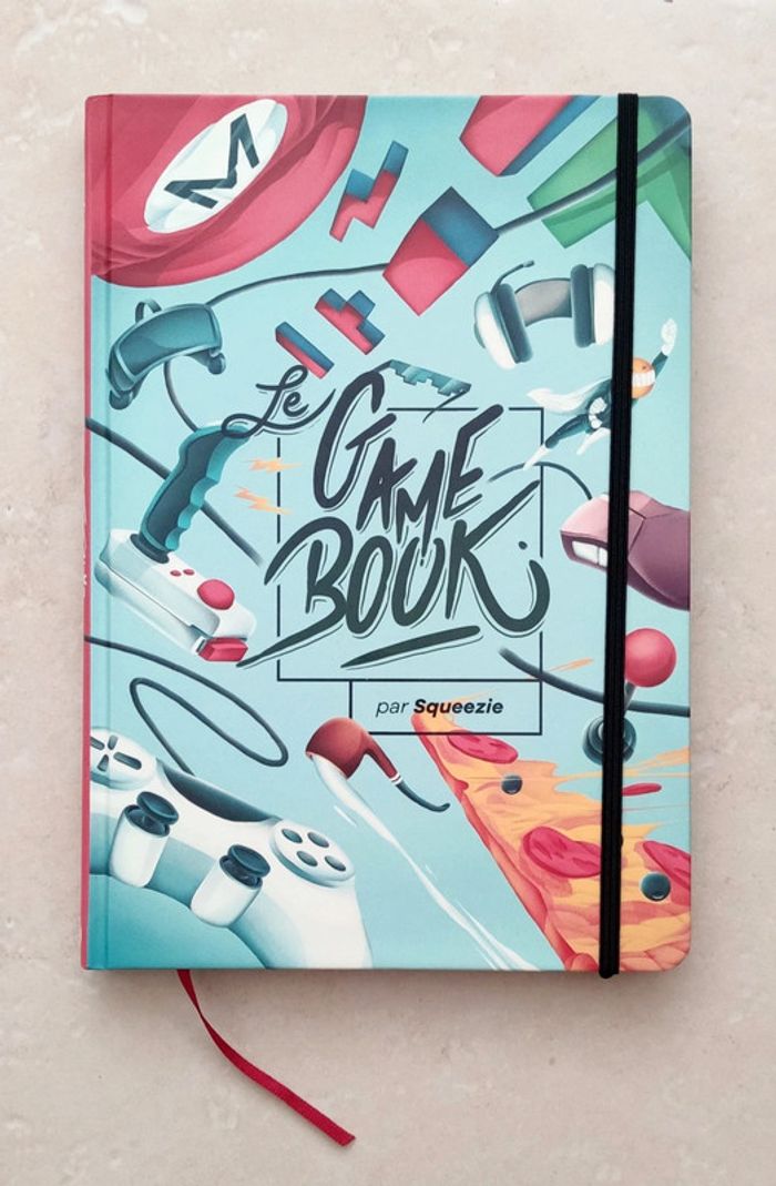 Livre jeux et notes game book par Squeezie neuf