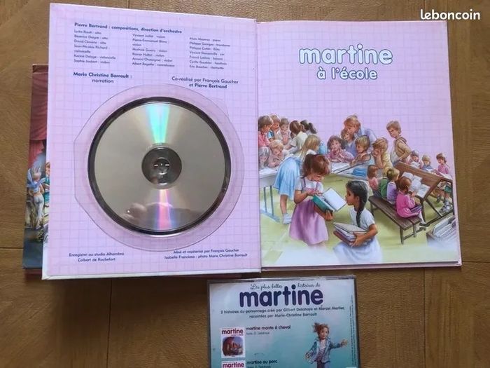 Martine - Lot de 7 livres et 2 CD - photo numéro 3
