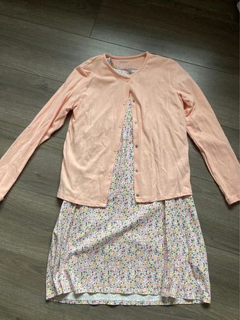 Ensemble robe et gilet Vertbaudet 12 ans