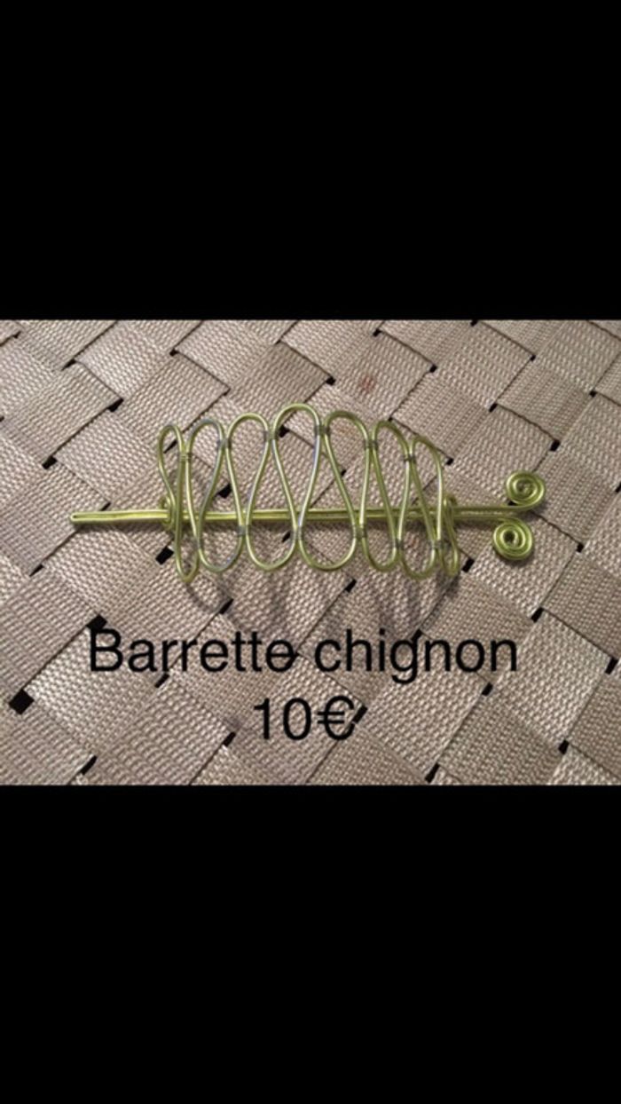 Barrette chignon